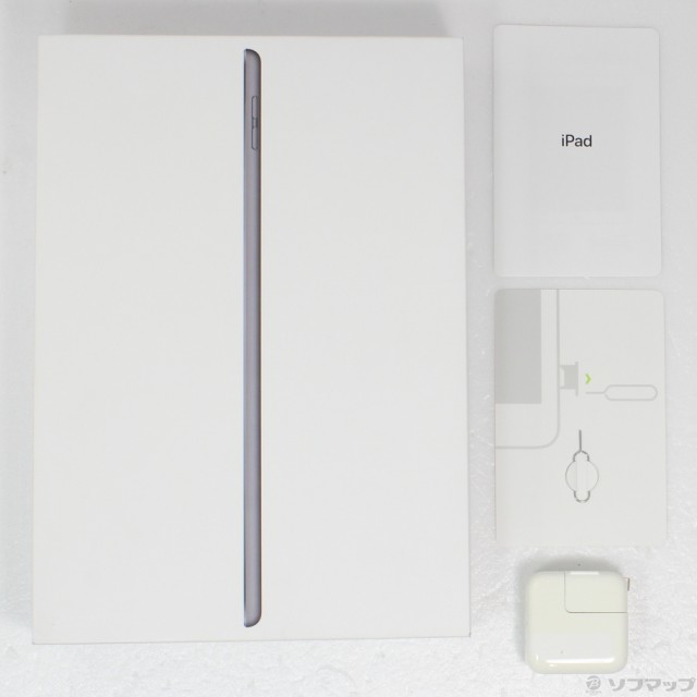 中古)Apple iPad 第7世代 32GB スペースグレイ MW6A2J/A SIMフリー(297