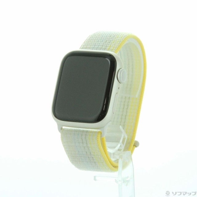 中古)Apple Apple Watch Series 8 GPS 41mm スターライトアルミニウム