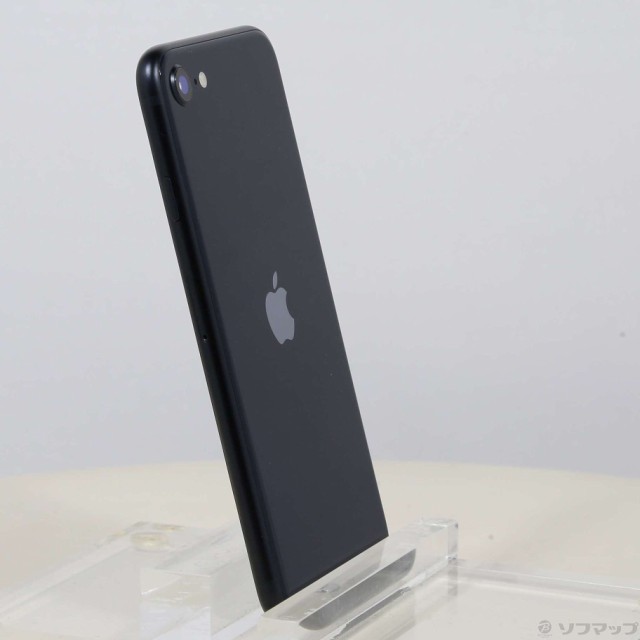 中古)Apple iPhone SE 第3世代 128GB ミッドナイト MMYF3J/A SIMフリー