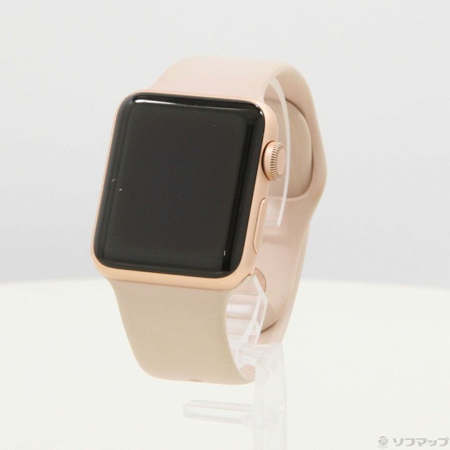 中古)Apple Apple Watch Series 3 GPS 38mm ゴールドアルミニウム