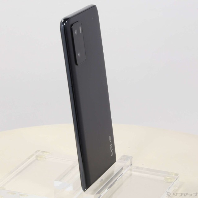 中古)OPPO OPPO A55s 5G 64GB ブラック A102OP SoftBank(258-ud)の通販