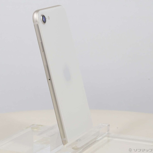 中古)Apple iPhone SE 第3世代 128GB スターライト MMYG3J/A SIMフリー