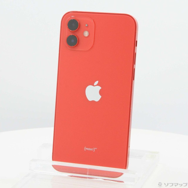 中古)Apple iPhone12 64GB プロダクトレッド MGHQ3J/A SIMフリー(352