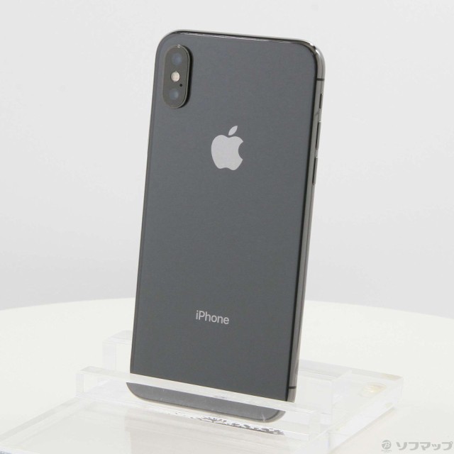 Apple iPhoneX 64GB スペースグレイ MQAX2J/A SoftBank(276-ud)-