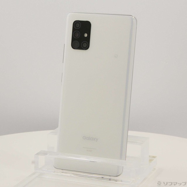 中古)SAMSUNG Galaxy A51 5G 128GB プリズムブリックスホワイト SCG07 ...