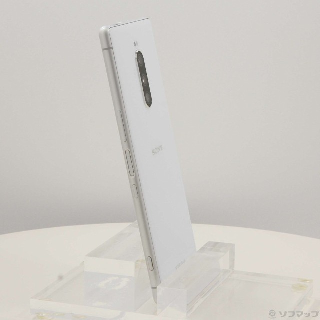 中古)SONY Xperia 1 64GB ホワイト SOV40 auロック解除SIMフリー(344