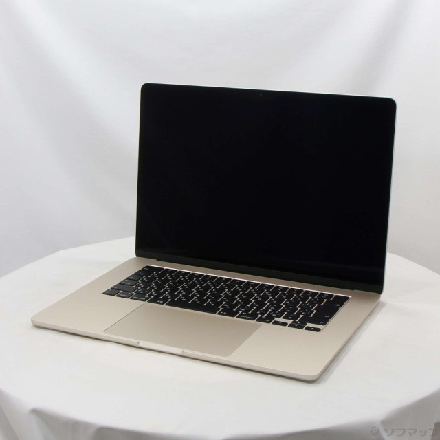 中古)Apple MacBook Air 15.3-inch Mid 2023 MQKU3J/A Apple M2 8コア