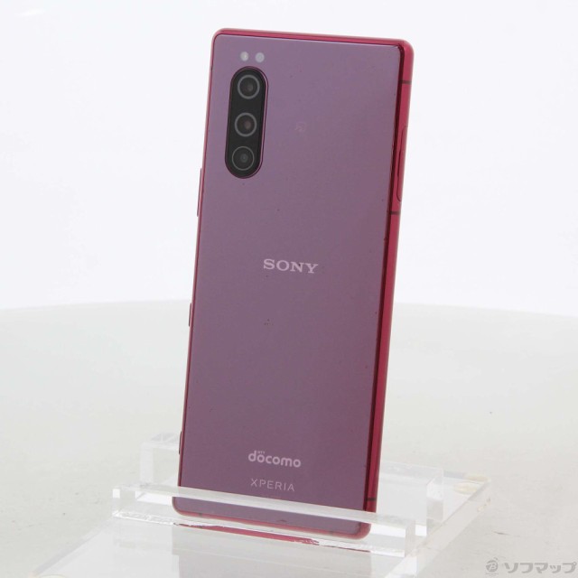 Xperia 5 SO-01M ブラック 新品（ドコモ補償交換）SIMロック解除 - スマートフォン本体