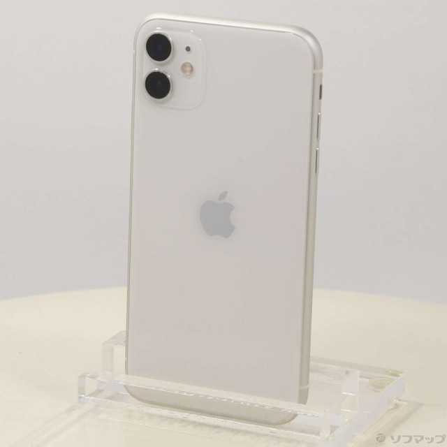 中古)Apple iPhone11 64GB ホワイト MWLU2J/A SIMフリー(276-ud)の通販