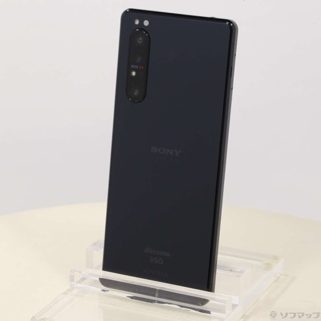 Xperia 1 II ブラック 128 GB docomo［ahamo版］ - スマートフォン本体