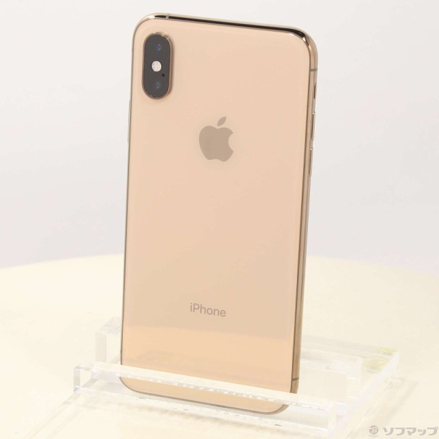 中古)Apple iPhoneXS 64GB ゴールド MTAY2J/A SIMフリー(295-ud)の通販