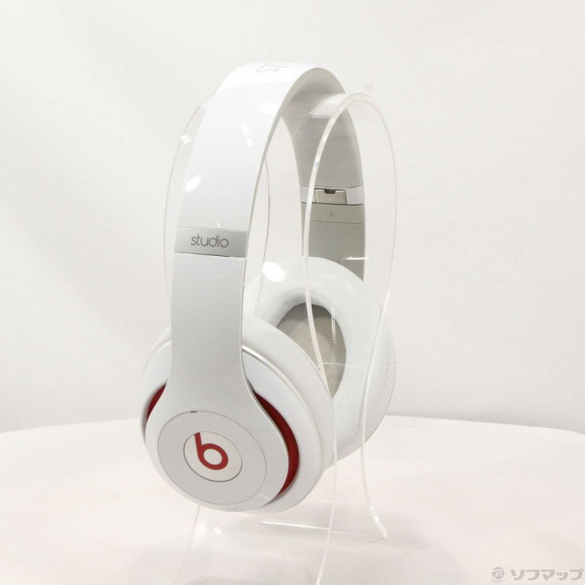 中古)Beats by Dr. Dre Beats Studio V2 MH7E2PA/A ホワイト(198-ud)の