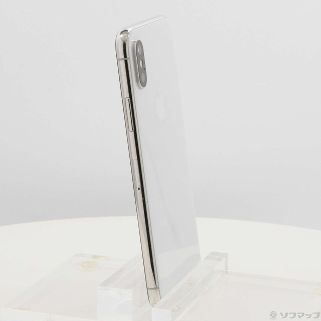 中古)Apple iPhoneXS 256GB シルバー MTE12J/A SIMフリー(295-ud)の