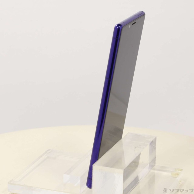 中古)SONY Xperia 1 64GB パープル SO-03L docomoロック解除SIMフリー