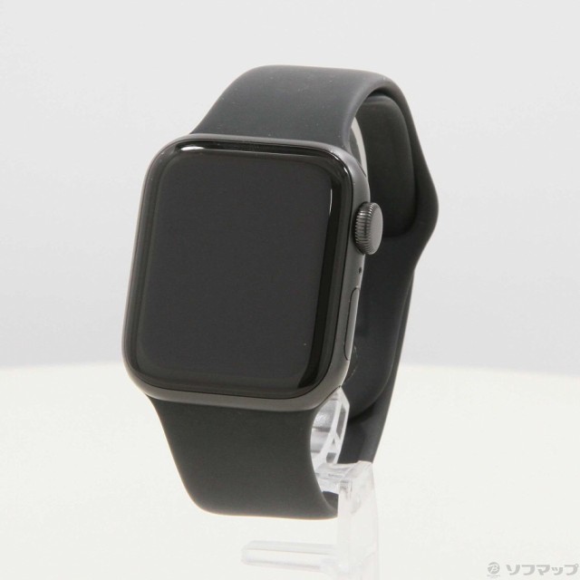 (中古)Apple Apple Watch SE 第1世代 GPS 40mm スペースグレイアルミニウムケース  ブラックスポーツバンド(269-ud)｜au PAY マーケット