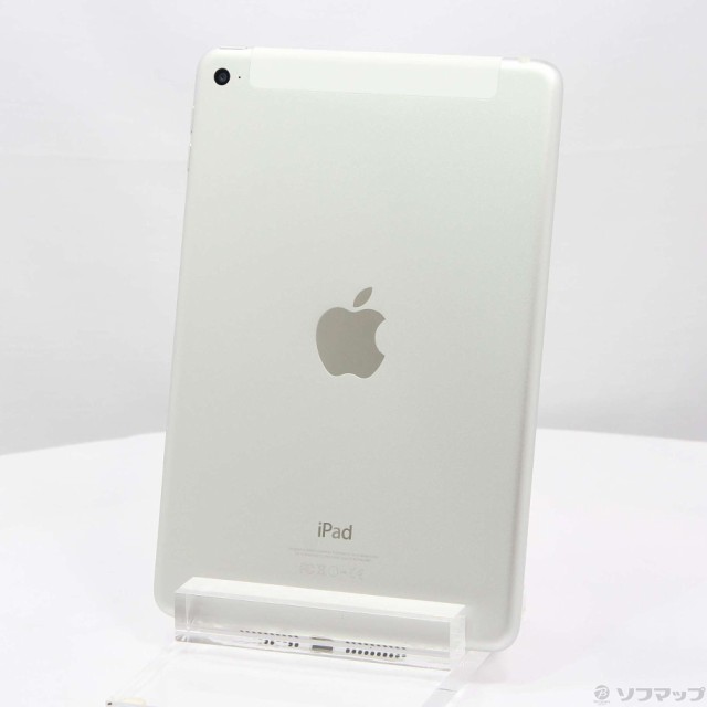 (中古)Apple iPad mini 4 16GB シルバー MK702J/A auロック解除SIMフリー(344-ud)｜au PAY マーケット