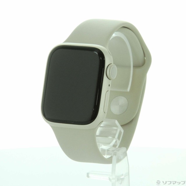 中古)Apple Apple Watch Series 8 GPS 41mm スターライトアルミニウム