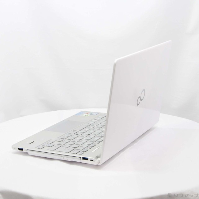 (中古)FUJITSU 格安安心パソコン LIFEBOOK SH90/X FMVS90XWD2 アーバンホワイト (Windows  10)(258-ud)｜au PAY マーケット