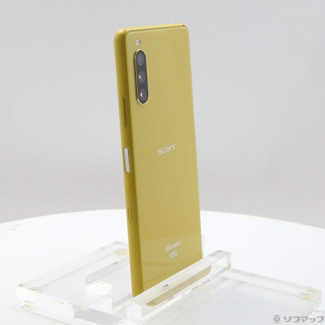 中古)SONY Xperia 10 III 128GB イエロー SO-52B docomoロック解除SIM