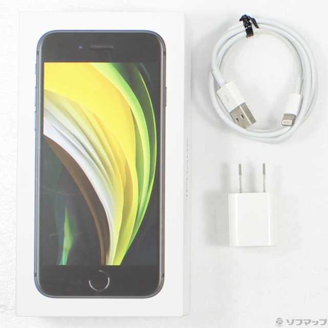 (中古)Apple iPhone SE 第2世代 64GB ブラック MX9R2J/A SIMフリー (ネットワーク利用制限▲)(262-ud)｜au  PAY マーケット