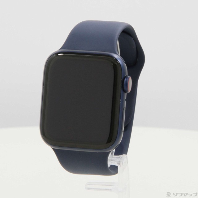 中古)Apple Apple Watch Series 6 GPS + Cellular 44mm ブルー