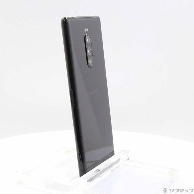 Xperia 1 Black 64GB ドコモ SO-03L Simフリー 黒 - スマートフォン