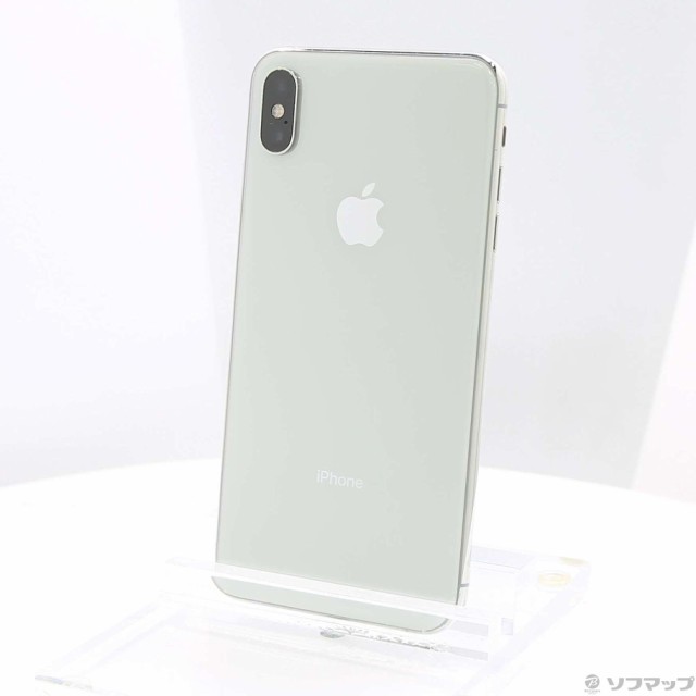 中古)Apple iPhoneXS Max 64GB シルバー MT6R2J/A SIMフリー(251-ud)の