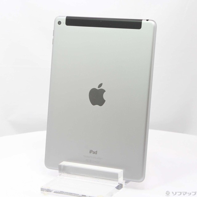 中古)Apple iPad Air 2 128GB スペースグレイ MGWL2J/A au(305-ud)の