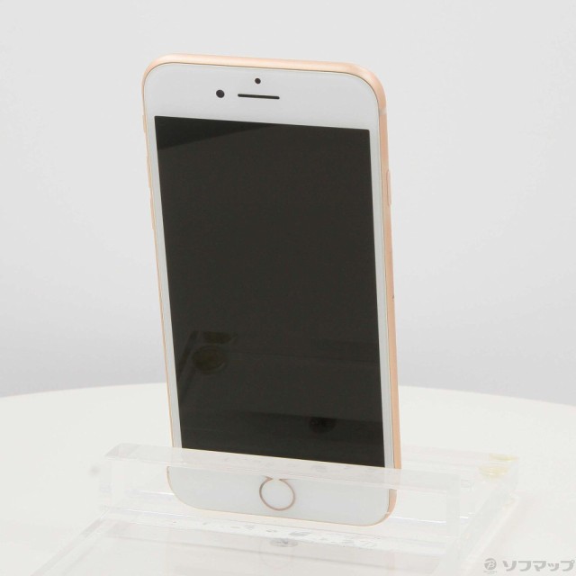 中古)Apple iPhone8 64GB ゴールド MQ7A2J/A SIMフリー(305-ud)の通販