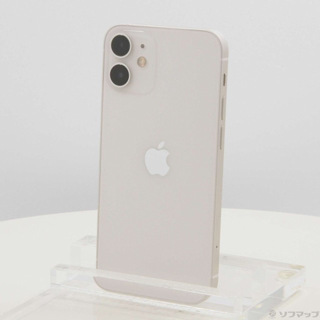 中古)Apple iPhone12 mini 64GB ホワイト MGA63J/A SIMフリー(348-ud)の通販は