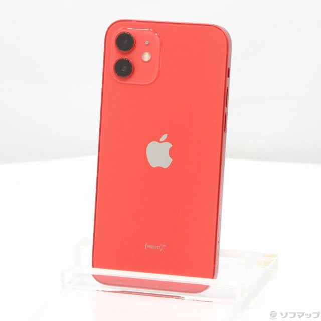 中古)Apple iPhone12 64GB プロダクトレッド MGHQ3J/A SIMフリー(348