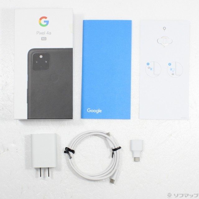 中古)GOOGLE Google Pixel 4a 5G 128GB ジャストブラック G025H