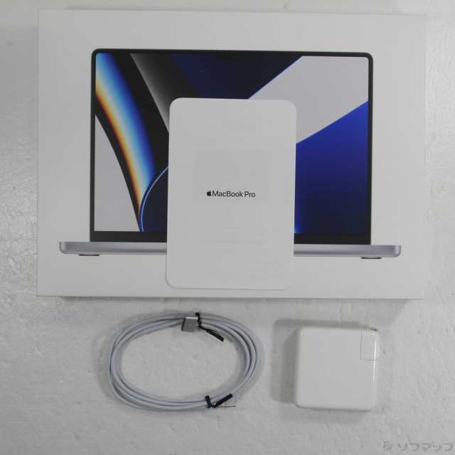 中古)MacBook Pro 14.2-inch Late 2021 MKGT3J/A M1 Pro 10コアCPU_16