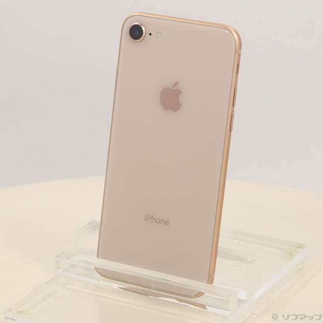 中古)Apple iPhone8 64GB ゴールド MQ7A2J/A SIMフリー(276-ud)の通販