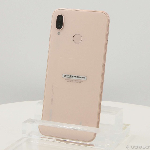 『美品』HUAWEI P20 lite HWV32 サクラピンク(au版)