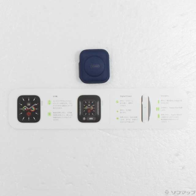 中古)Apple Apple Watch Series 6 GPS 40mm ブルーアルミニウムケース