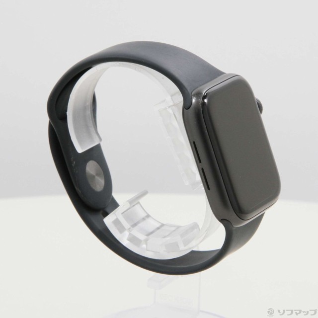 (中古)Apple Apple Watch SE 第1世代 GPS 44mm スペースグレイアルミニウムケース  ミッドナイトスポーツバンド(305-ud)｜au PAY マーケット