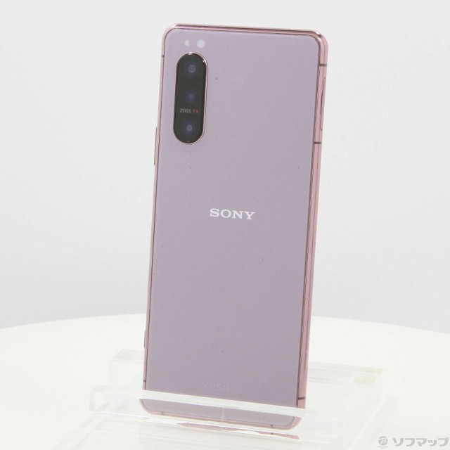 (中古)SONY Xperia 5 II 128GB ピンク A002SO SoftBankロック解除SIMフリー(384-ud)の通販は