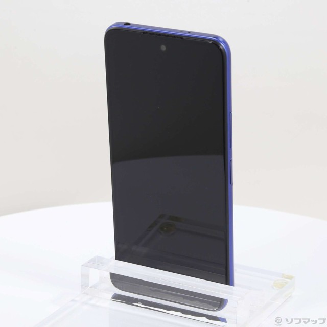 中古)Xiaomi Redmi Note 10T 64GB ナイトタイムブルー XMSAC1 SoftBank