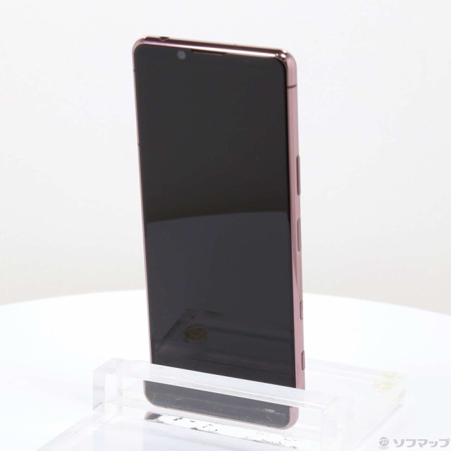 中古)SONY Xperia 5 II 128GB ピンク A002SO SoftBankロック解除SIM