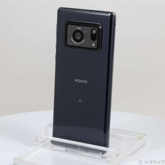 中古)SHARP AQUOS R6 128GB ブラック A101SH SoftBank(269-ud)