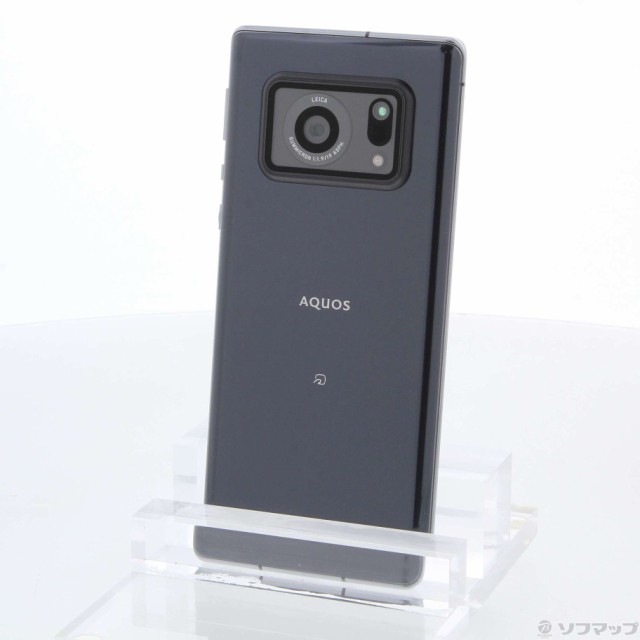 中古)SHARP AQUOS R6 128GB ブラック A101SH SoftBank (ネットワーク