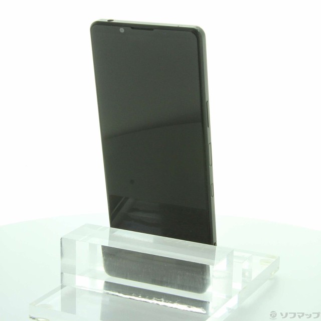 中古)SONY Xperia 1 III 256GB フロストブラック A101SO SoftBank