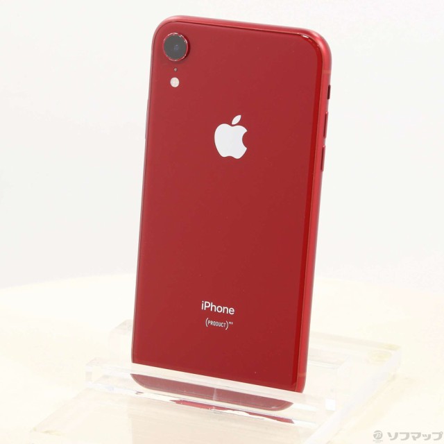 新品 au iphoneXR 128GB SIMフリー レッド - スマートフォン本体