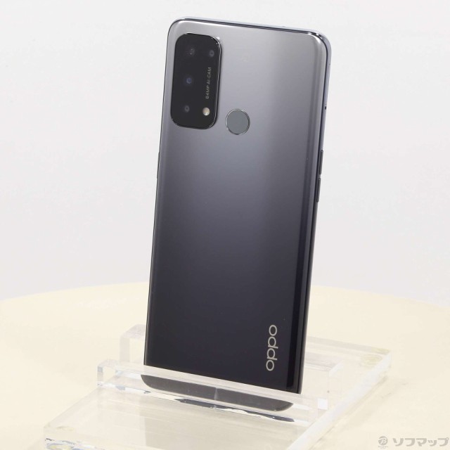 中古)OPPO OPPO Reno5 A 128GB シルバーブラック A103OP Y!mobile(258