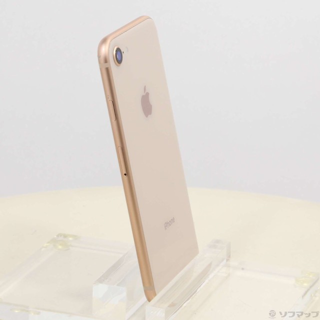 中古)Apple iPhone8 64GB ゴールド MQ7A2J/A SIMフリー(258-ud)の通販