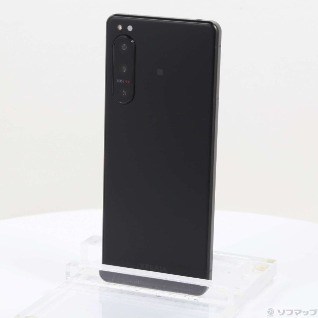 中古)SONY Xperia 5 IV 128GB ブラック A204SO SoftBank(352-ud)の通販