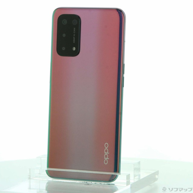 中古)OPPO OPPO A54 5G 64GB ファンタスティックパープル OPG02 UQ mobile(262-ud)の通販は - 携帯電話本体