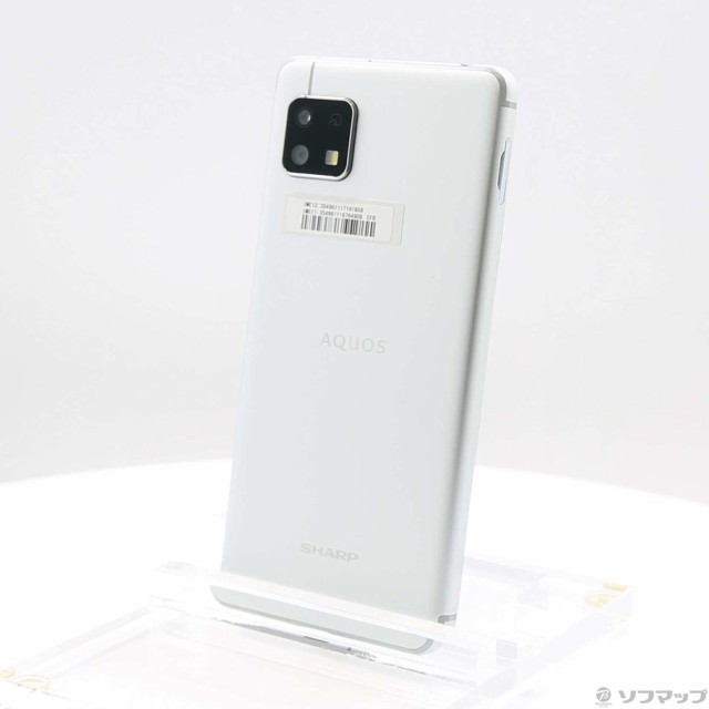 中古)SHARP AQUOS sense4 lite 楽天版 64GB シルバー SH-RM15 SIM