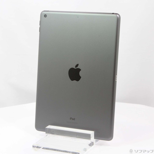 中古)Apple iPad 第7世代 128GB スペースグレイ MW772J A Wi-Fi(348-ud)